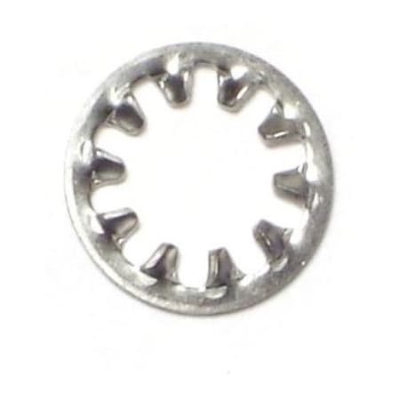 Midwest Fastener Internal Tooth Lock Washer, For Screw Size 5/16 in 18-8 Stainless Steel, Plain Finish, 16 PK 74866